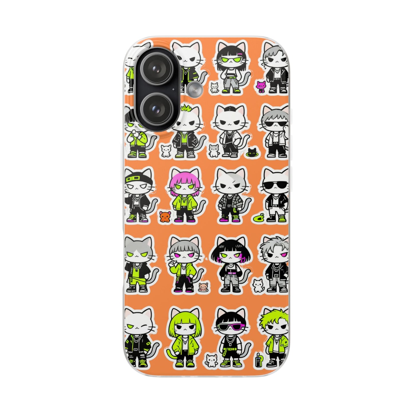 Cute Cat Character Phone Case