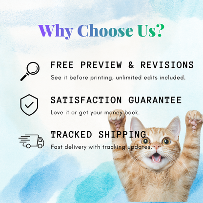 Custom Dog Cat Face Clear Phone Case