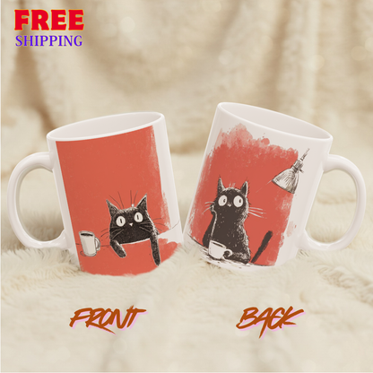 Curious Cats Coffee Mug