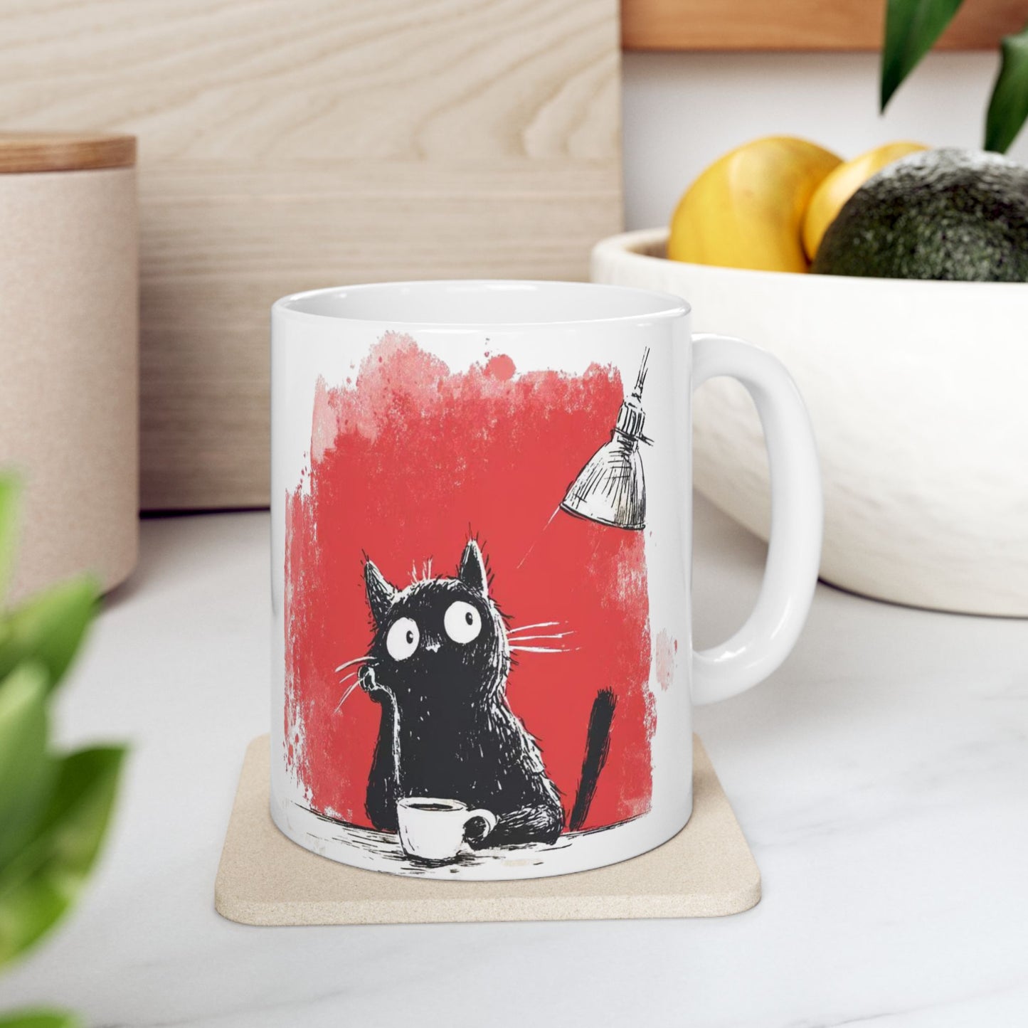 Curious Cats Coffee Mug