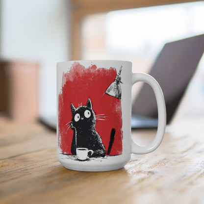 Curious Cats Coffee Mug