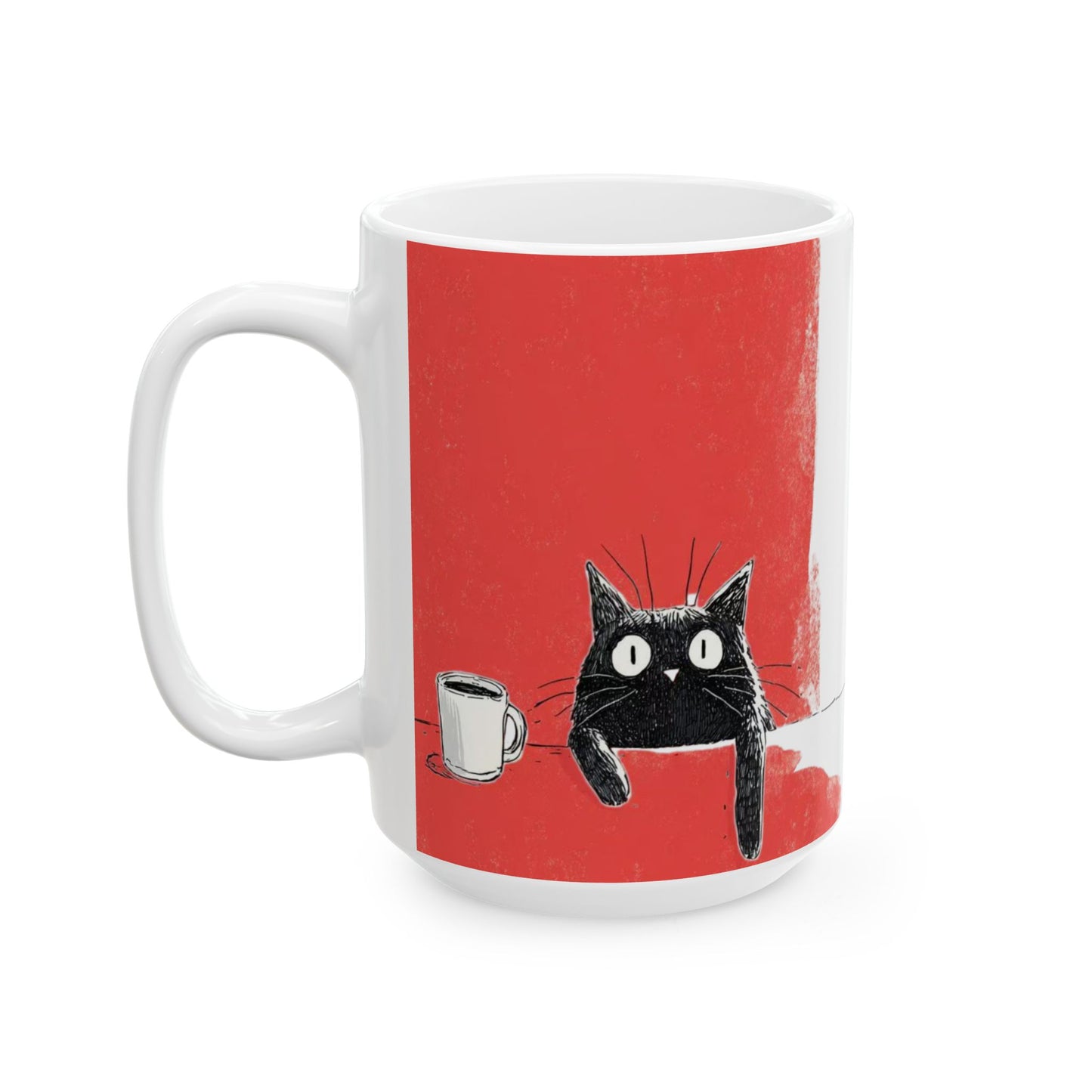 Curious Cats Coffee Mug