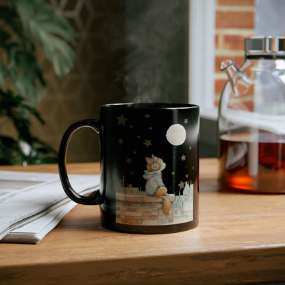 Starry Night Cat Mug