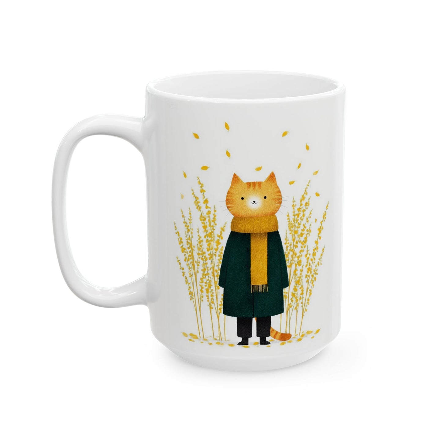Autumn Cat Mug