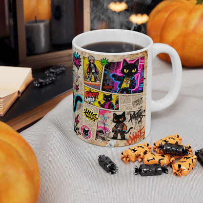 Street Style Cat Mug