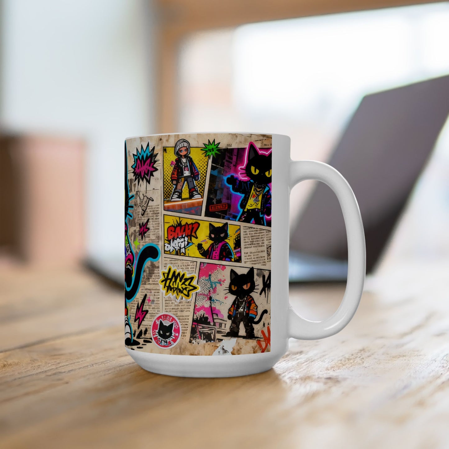 Street Style Cat Mug