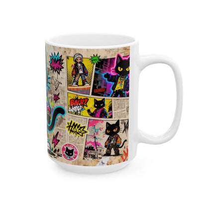 Street Style Cat Mug