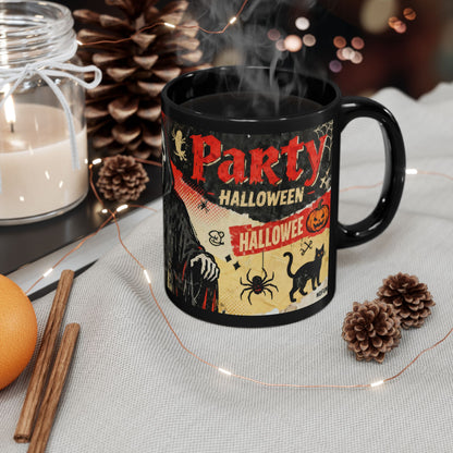 Halloween Party Skull Mug