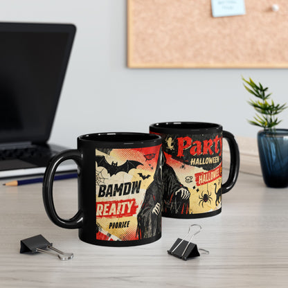 Halloween Party Skull Mug