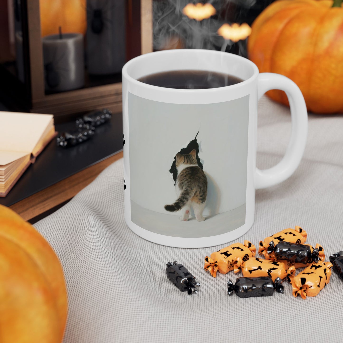 "Cheeky Kitten Mug - 'Just Kitten You!'"