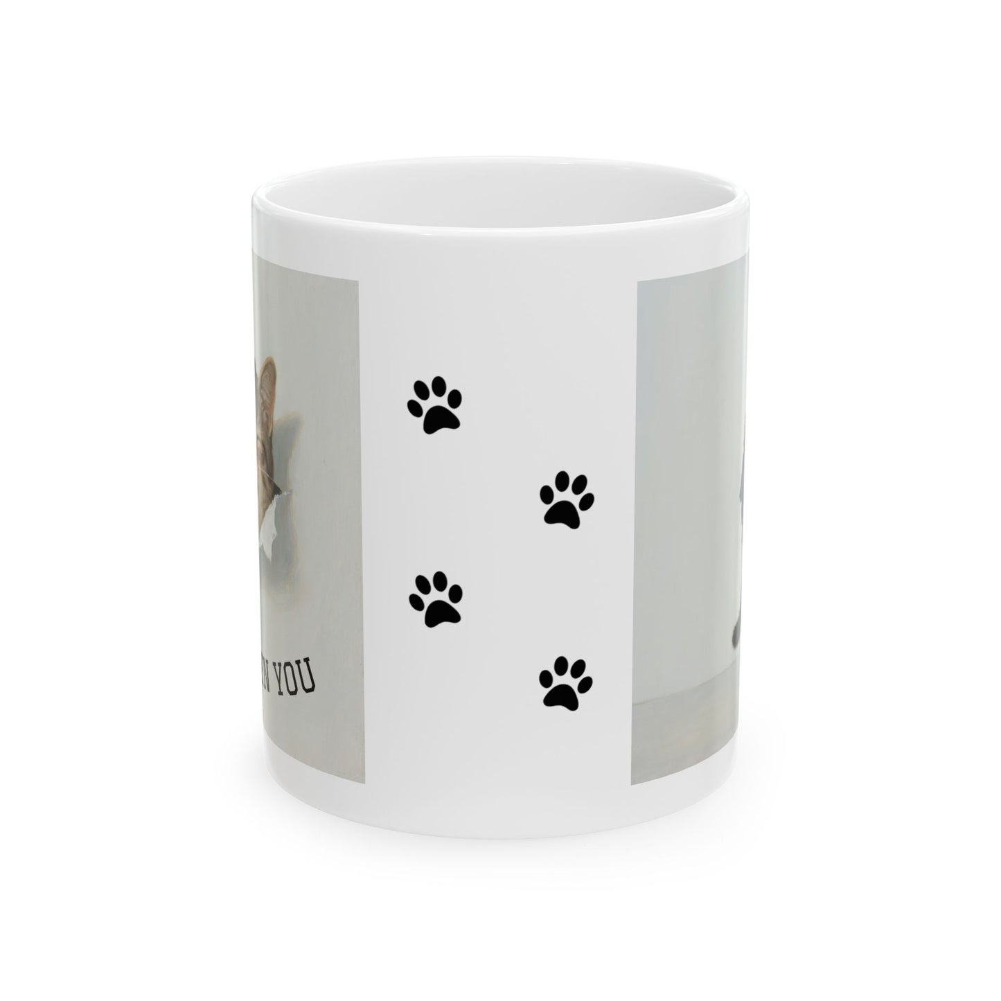 "Cheeky Kitten Mug - 'Just Kitten You!'"
