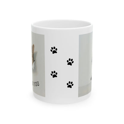 "Cheeky Kitten Mug - 'Just Kitten You!'"