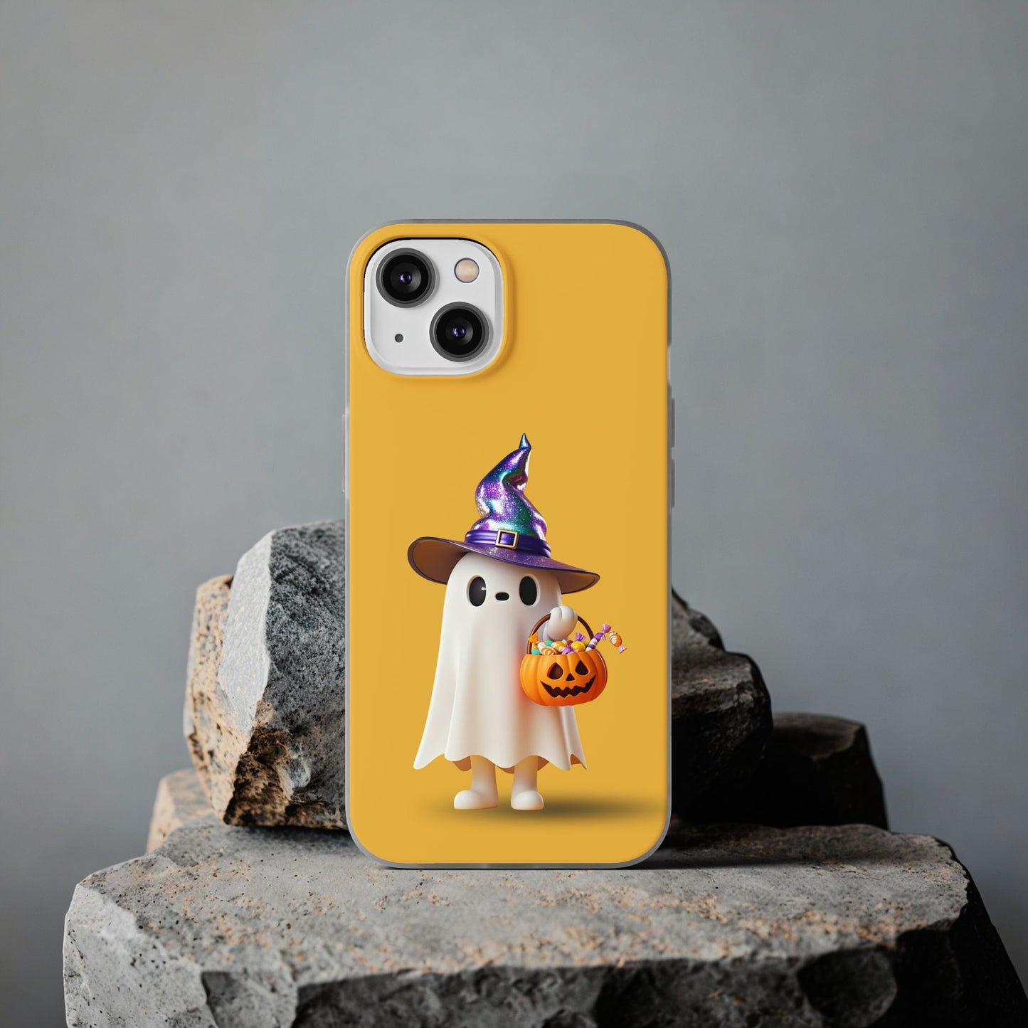 Halloween Ghost with Candy Phone Case