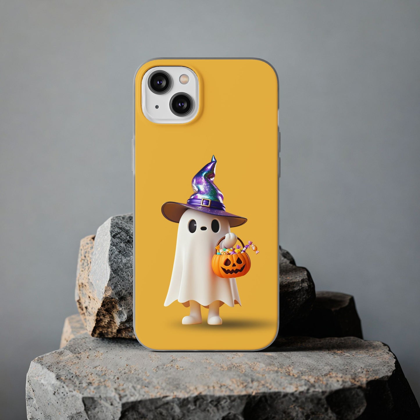 Halloween Ghost with Candy Phone Case