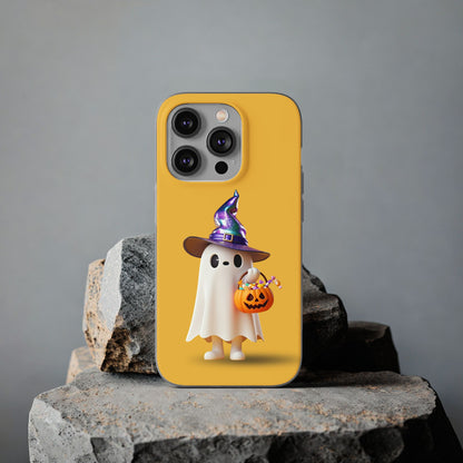 Halloween Ghost with Candy Phone Case