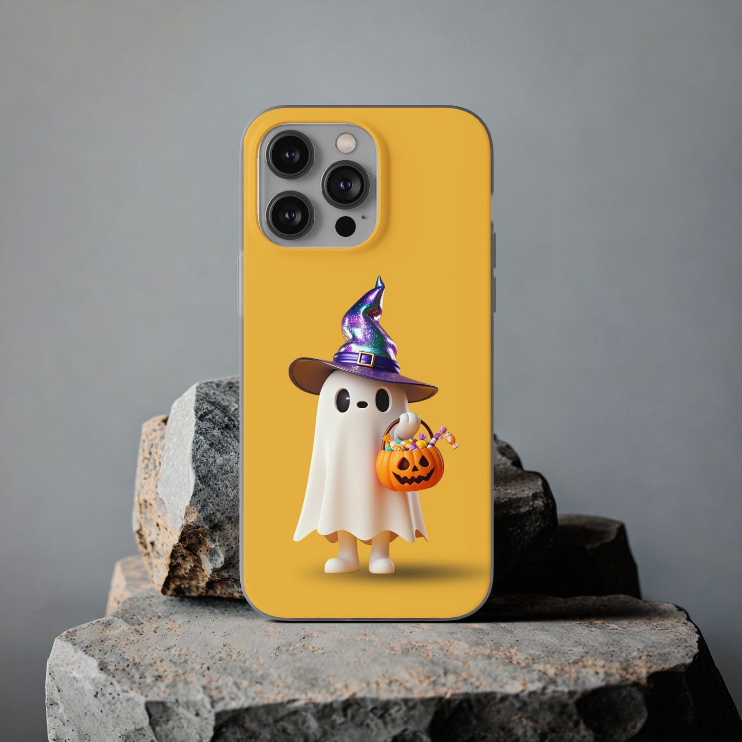 Halloween Ghost with Candy Phone Case