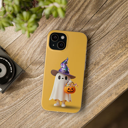 Halloween Ghost with Candy Phone Case