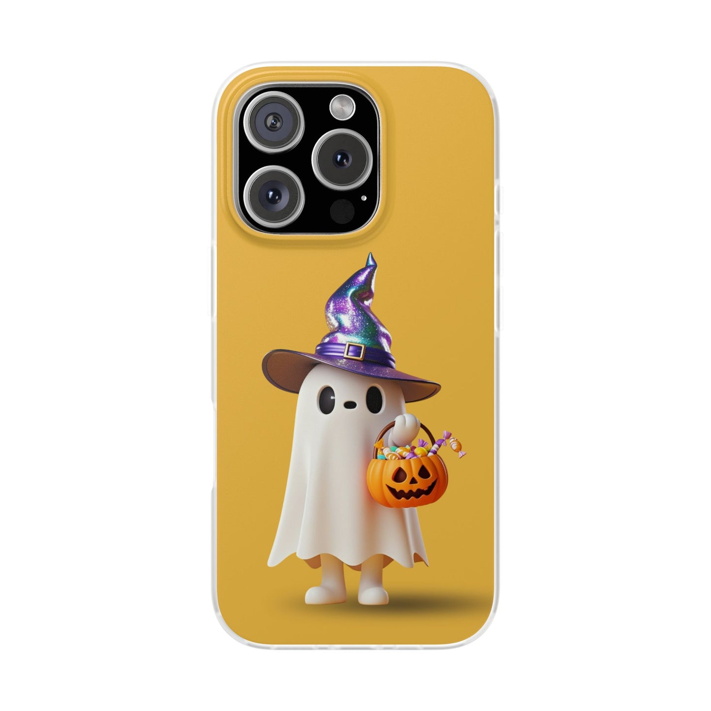 Halloween Ghost with Candy Phone Case