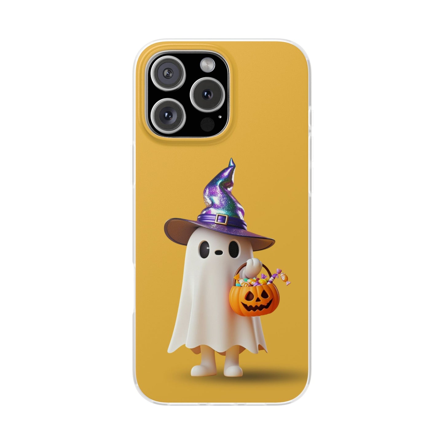 Halloween Ghost with Candy Phone Case