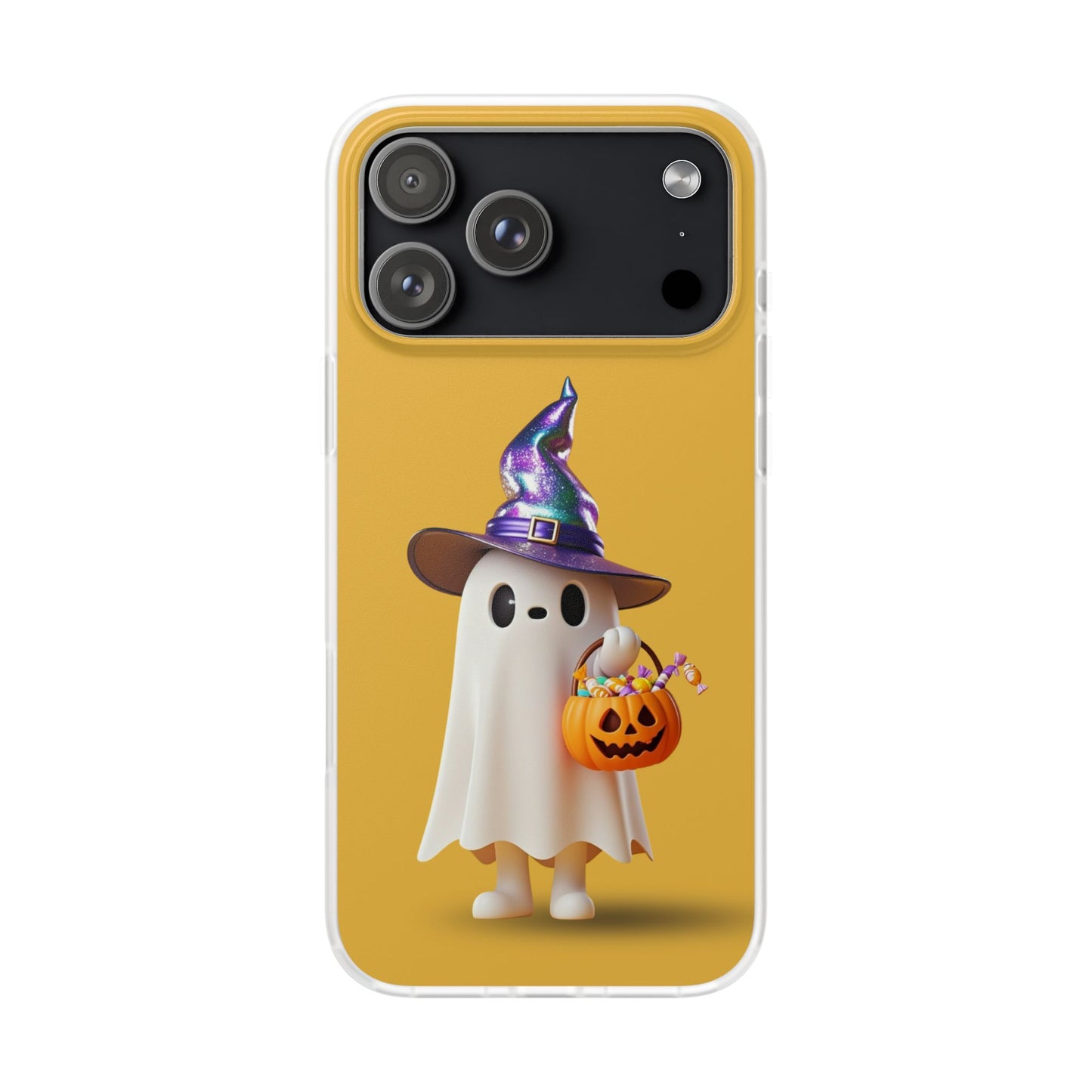 Halloween Ghost with Candy Phone Case
