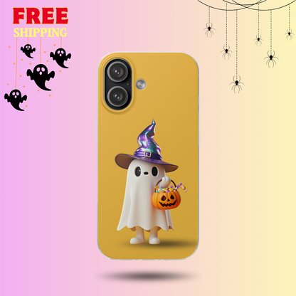 Halloween Ghost with Candy Phone Case