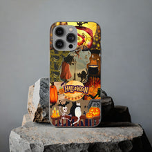 Spooky Halloween Cat & Witch Phone Case