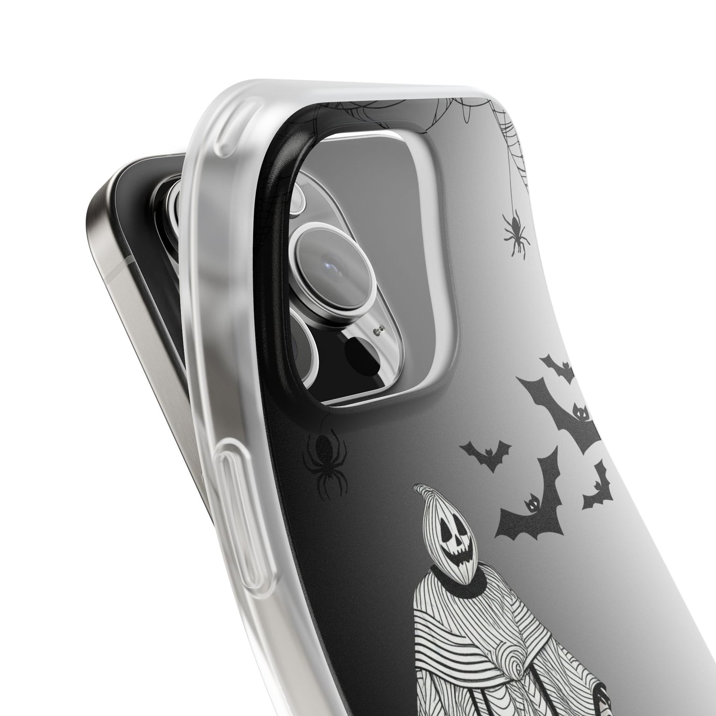 Creepy Pumpkin Ghost Halloween Phone Case