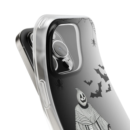 Creepy Pumpkin Ghost Halloween Phone Case