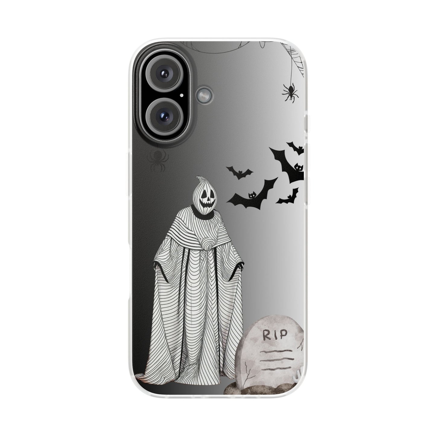 Creepy Pumpkin Ghost Halloween Phone Case