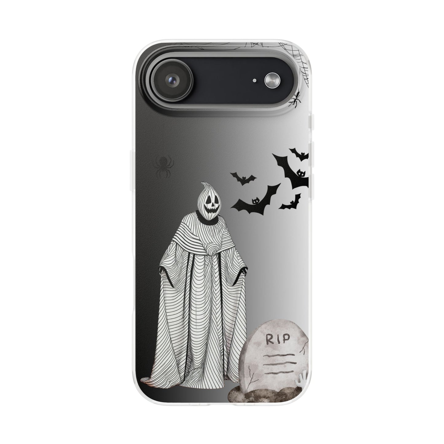 Creepy Pumpkin Ghost Halloween Phone Case