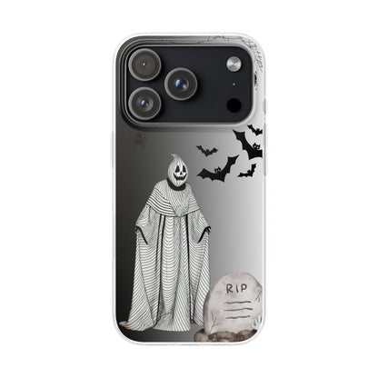 Creepy Pumpkin Ghost Halloween Phone Case