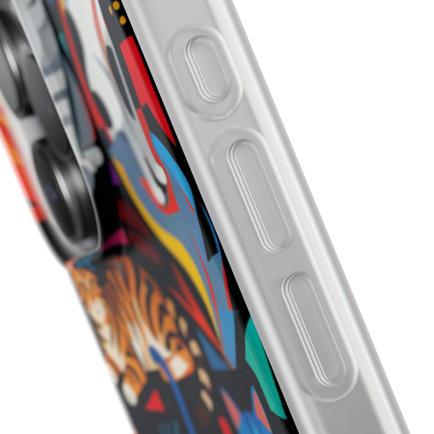 Colorful Cat Art Phone Case