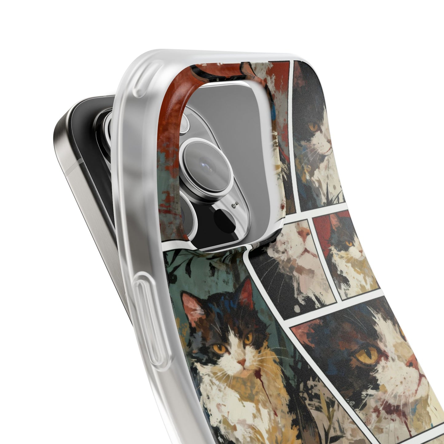 Artistic Cat Portrait Phone Case