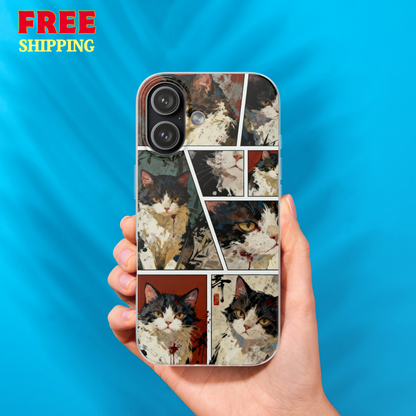 Artistic Cat Portrait Phone Case