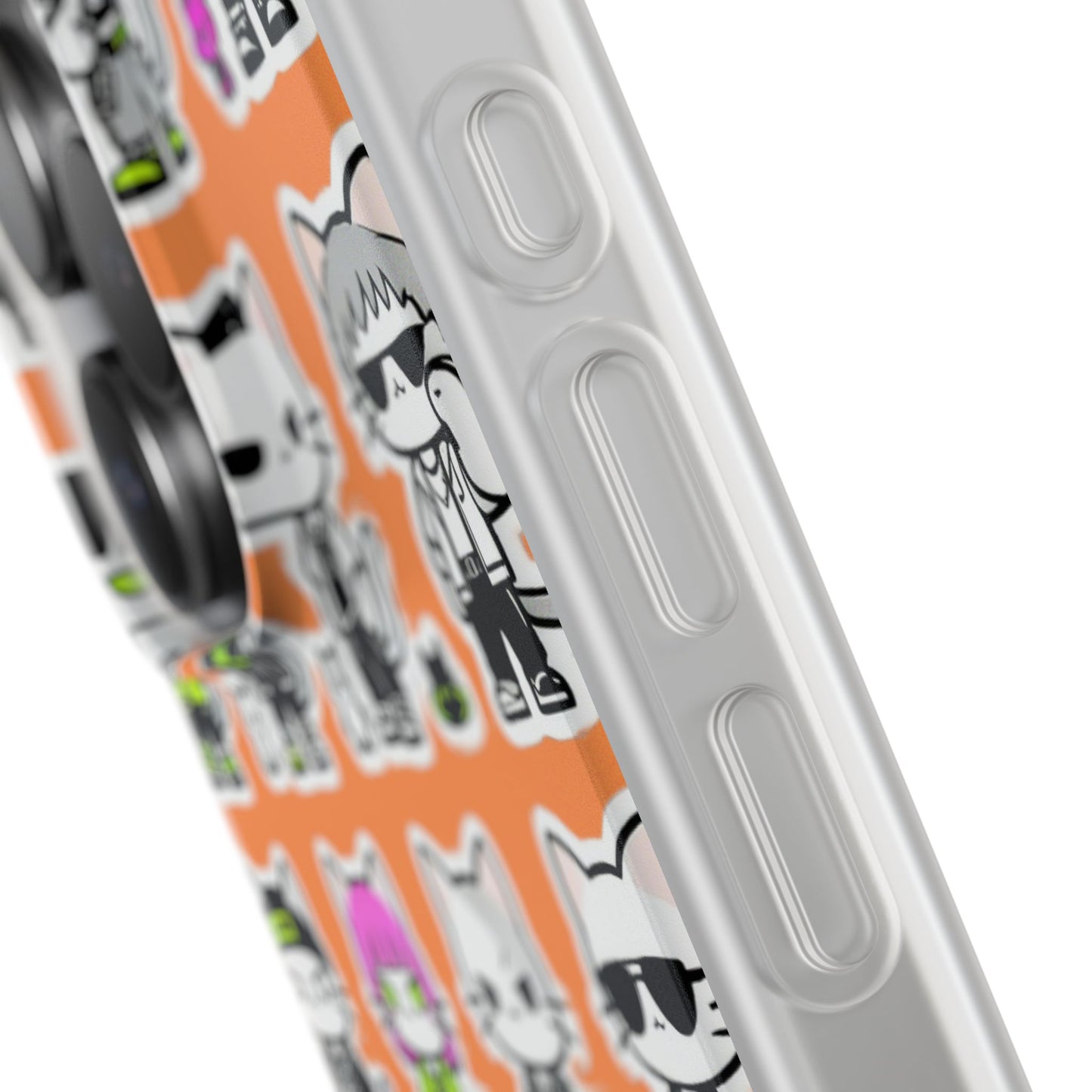 Cute Cat Character Phone Case