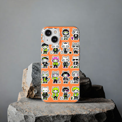 Cute Cat Character Phone Case