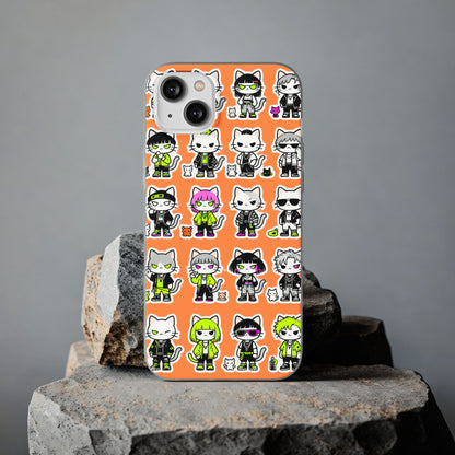 Cute Cat Character Phone Case