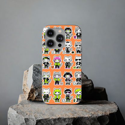 Cute Cat Character Phone Case