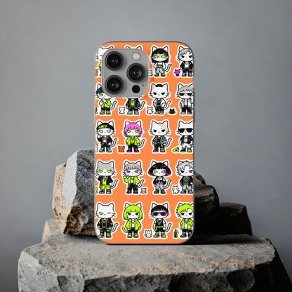 Cute Cat Character Phone Case