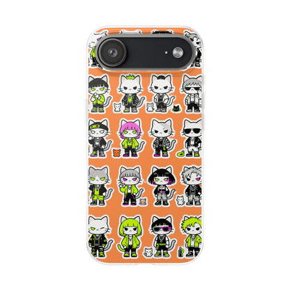 Cute Cat Character Phone Case