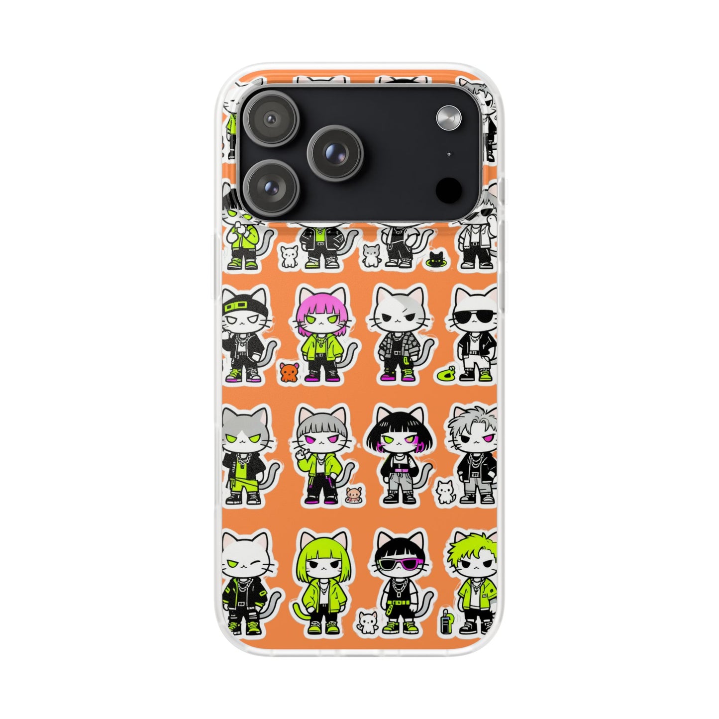 Cute Cat Character Phone Case