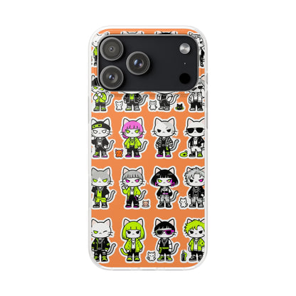 Cute Cat Character Phone Case