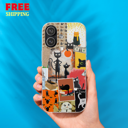 Cat Collage Phone Case