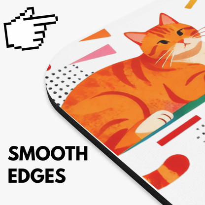 Colorful Cat Squad Mouse Pad