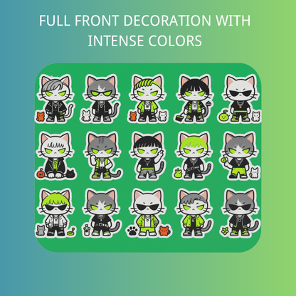 Cool Cat Gang Mouse Pad