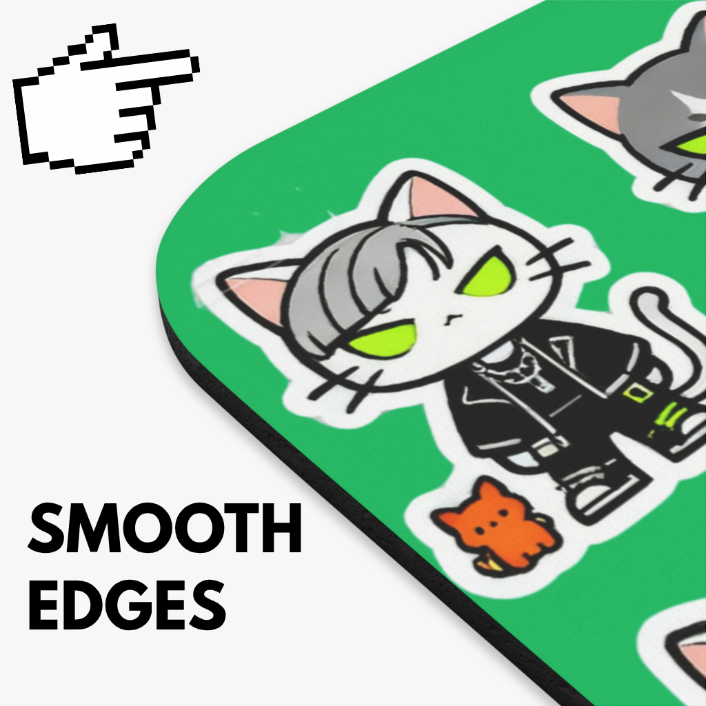 Cool Cat Gang Mouse Pad