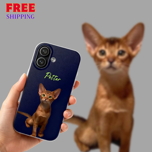 Minimalist custom matte phone case