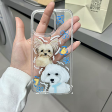 Minimalist Pet Custom Clear Phone Case