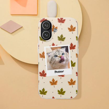 Pet-themed postcard matte phone case