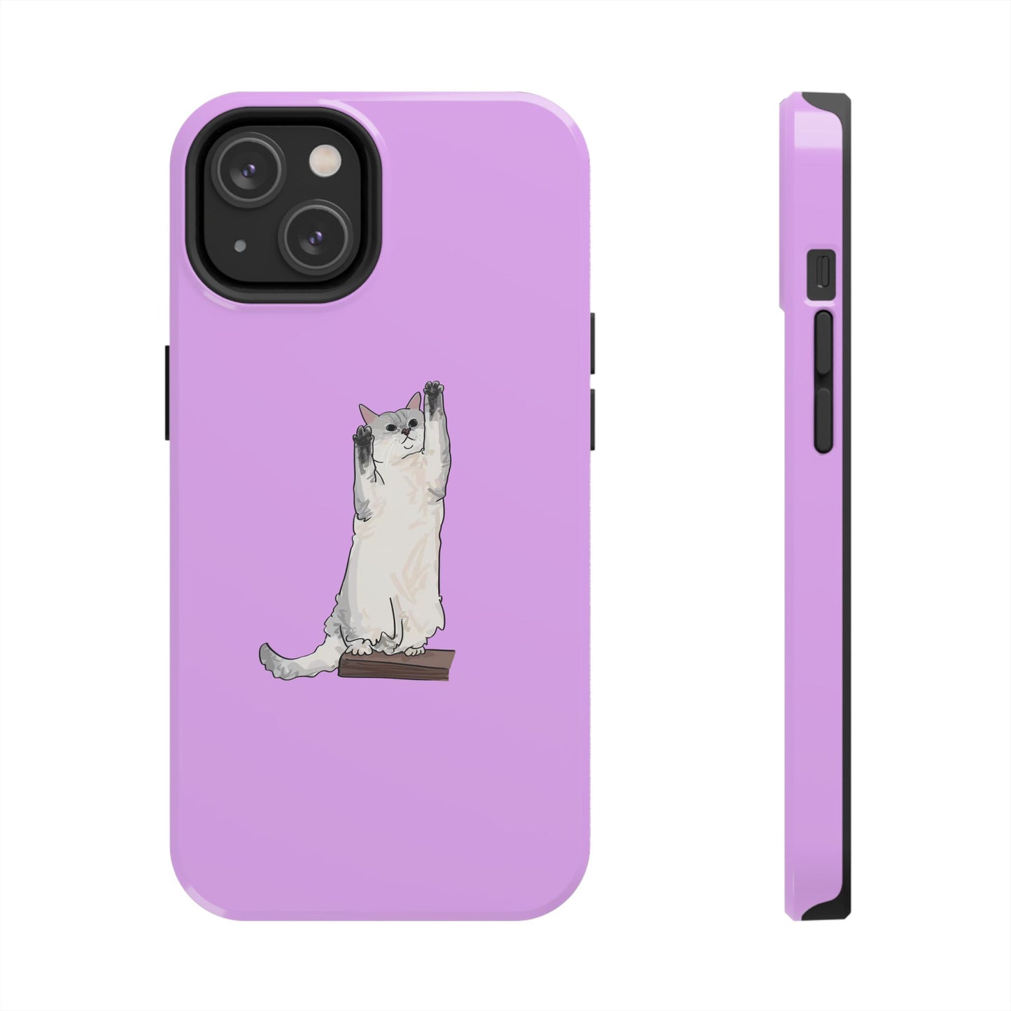 Custom fun abstract cat phone cases